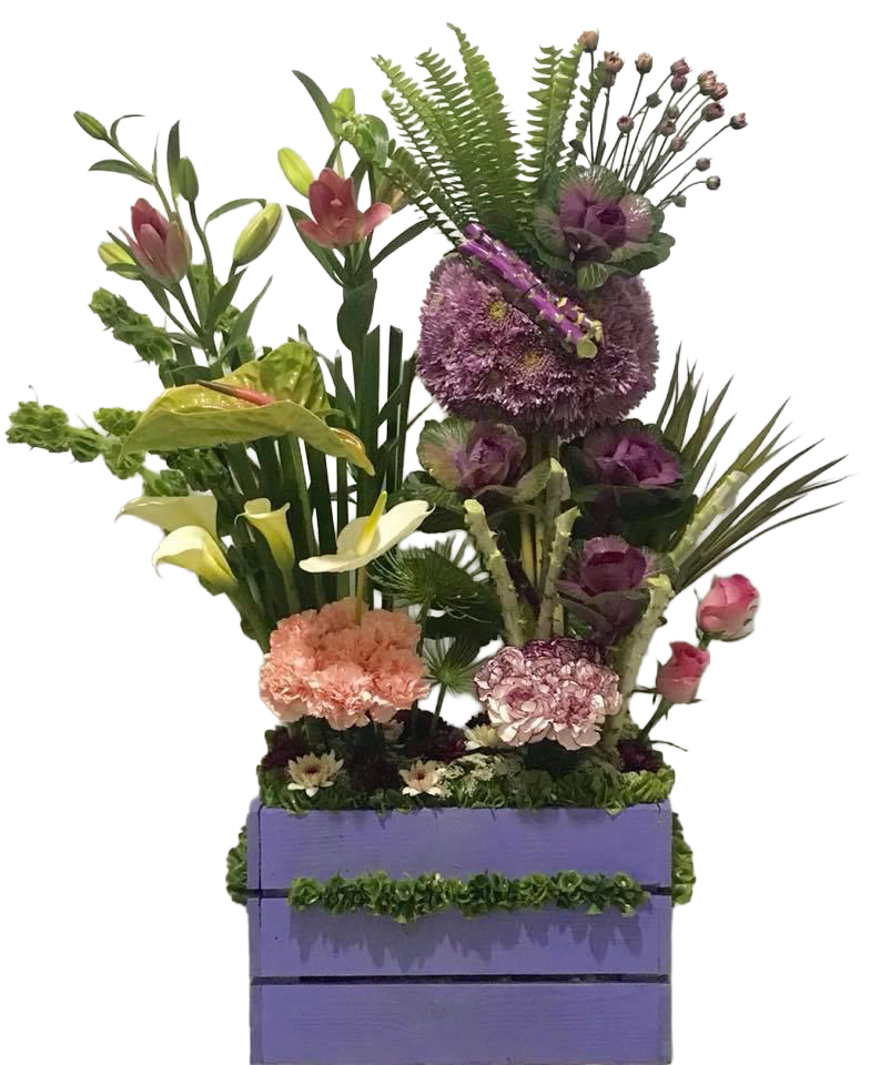 Purple Garden Delight