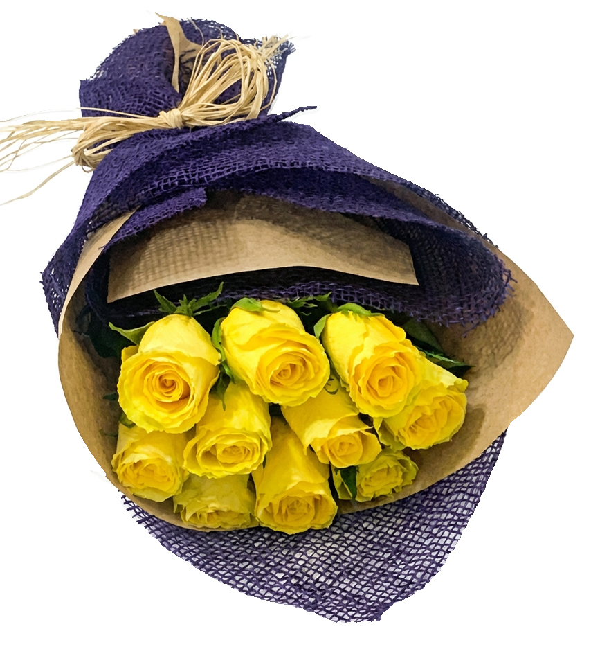 Yellow & Purple Romance 