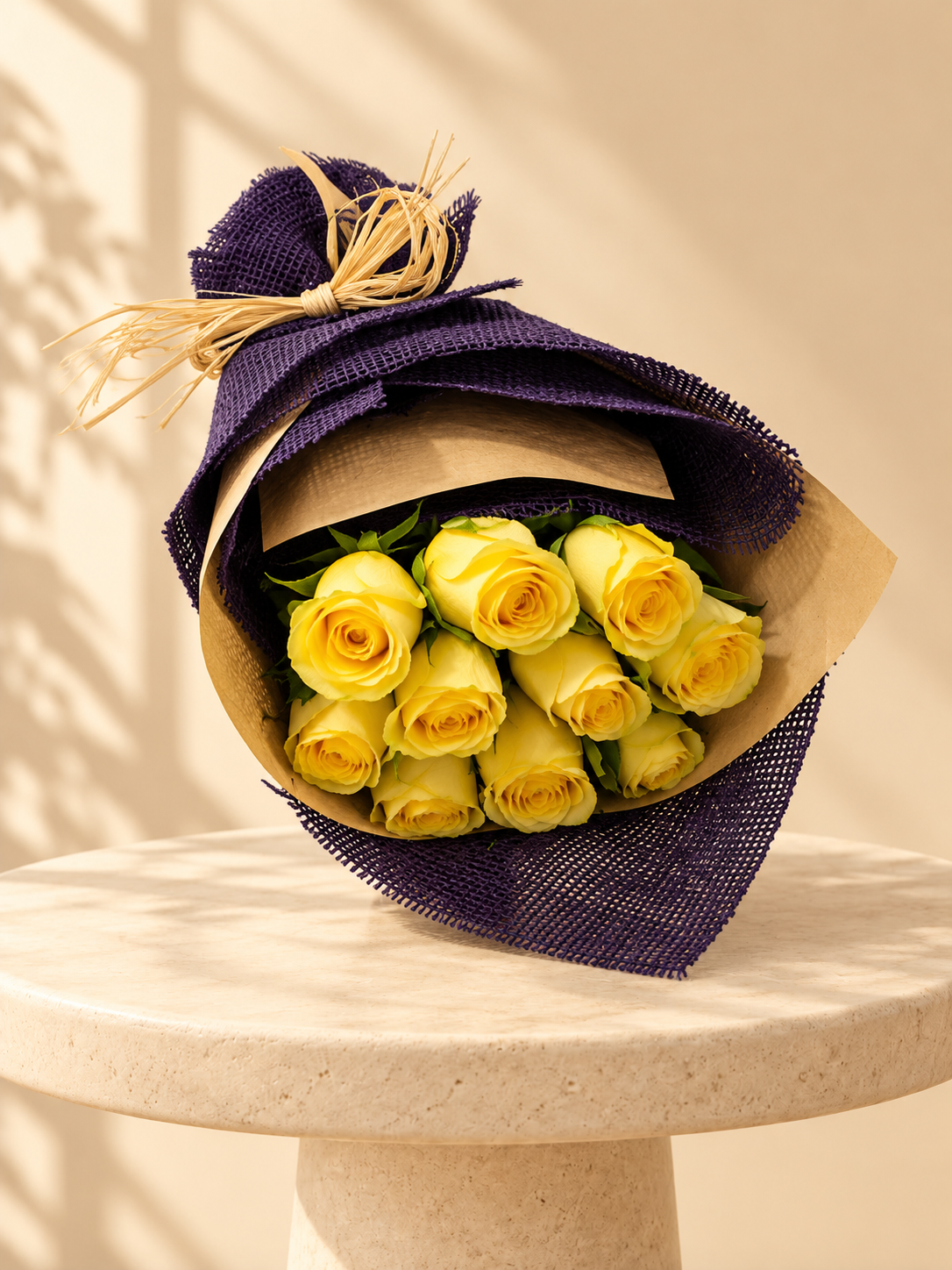 Yellow & Purple Romance 